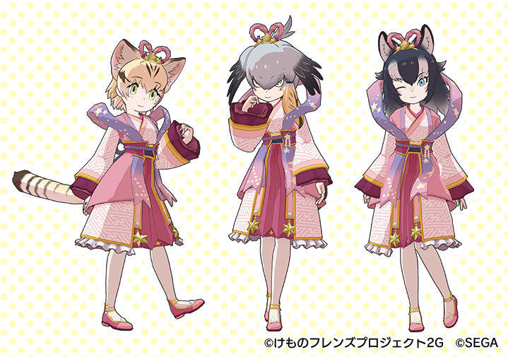 けものフレンズ３ おしらせ 織姫衣装 登場 おしゃれメダル交換所ラインナップ更新 セガ